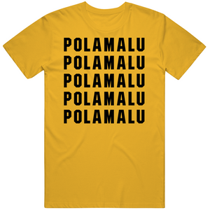 Troy Polamalu X5 Pittsburgh Football Fan V2 T Shirt