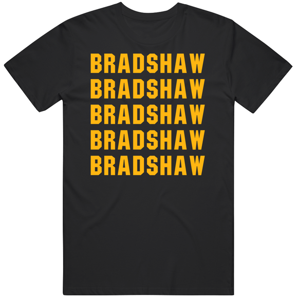 Terry Bradshaw X5 Pittsburgh Football Fan T Shirt