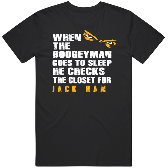 Jack Ham Boogeyman Pittsburgh Football Fan T Shirt