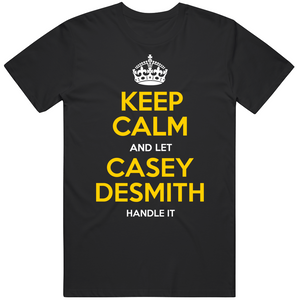 Casey DeSmith Keep Calm Pittsburgh Hockey Fan T Shirt