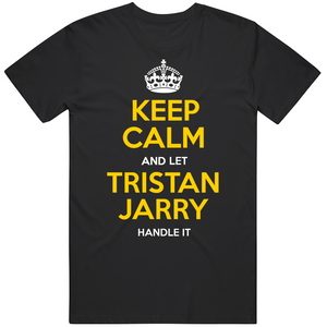 Tristan Jarry Keep Calm Pittsburgh Hockey Fan T Shirt