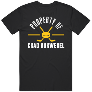 Chad Ruhwedel Property Of Pittsburgh Hockey Fan T Shirt