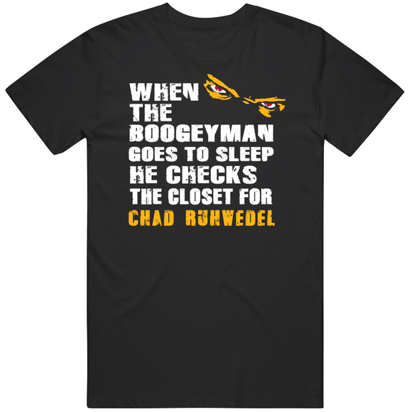 Chad Ruhwedel Boogeyman Pittsburgh Hockey Fan T Shirt