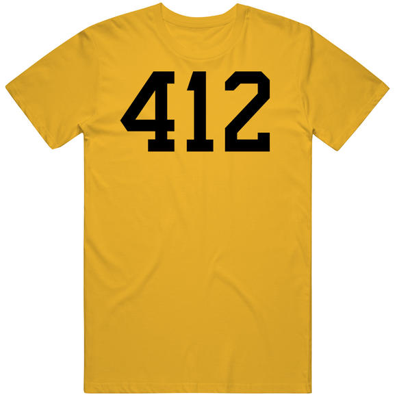 412 Area Code Pittsburgh Hockey Fan V2 T Shirt