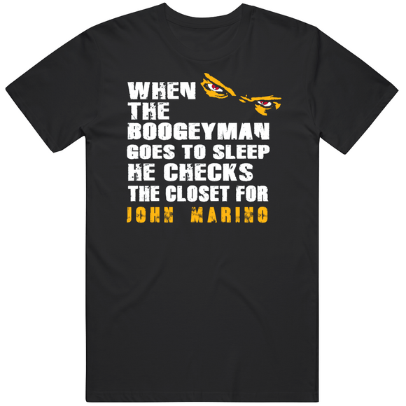 John Marino Boogeyman Pittsburgh Hockey Fan T Shirt