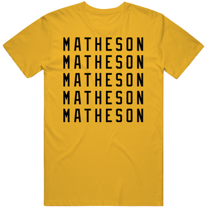 Mike Matheson X5 Pittsburgh Hockey Fan V2 T Shirt