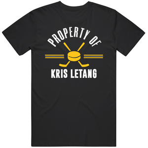 Kris Letang Property Of Pittsburgh Hockey Fan T Shirt
