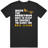 Kris Letang Boogeyman Pittsburgh Hockey Fan T Shirt