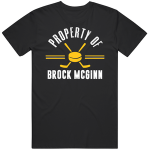 Brock McGinn Property Of Pittsburgh Hockey Fan T Shirt