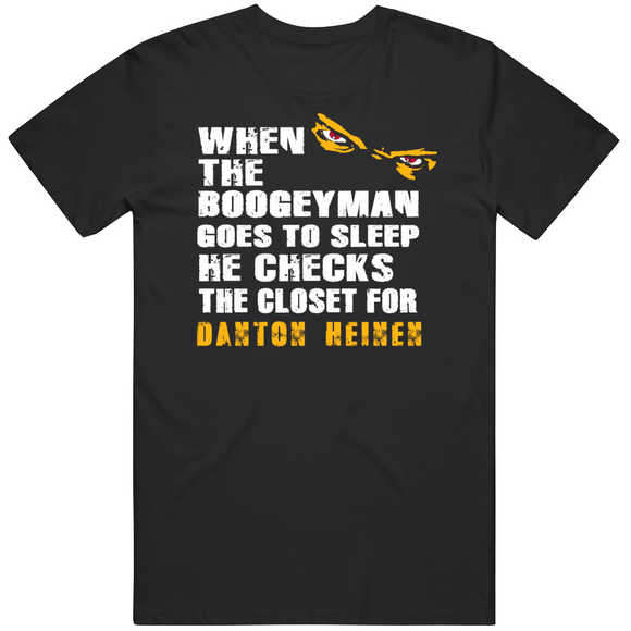 Danton Heinen Boogeyman Pittsburgh Hockey Fan T Shirt
