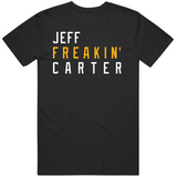 Jeff Carter Freakin Pittsburgh Hockey Fan T Shirt