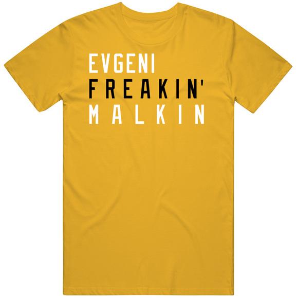 Evgeni Malkin Freakin Pittsburgh Hockey Fan V2 T Shirt