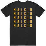 Evgeni Malkin X5 Pittsburgh Hockey Fan T Shirt
