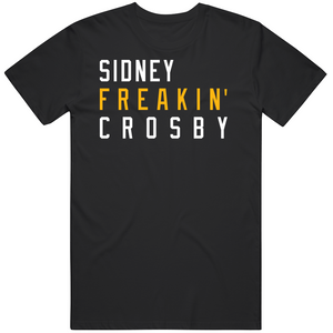 Sidney Crosby Freakin Pittsburgh Hockey Fan T Shirt