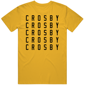 Sidney Crosby X5 Pittsburgh Hockey Fan V2 T Shirt