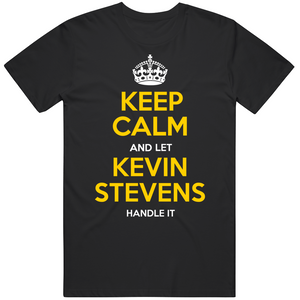 Kevin Stevens Keep Calm Pittsburgh Hockey Fan T Shirt