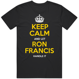 Ron Francis Keep Calm Pittsburgh Hockey Fan T Shirt