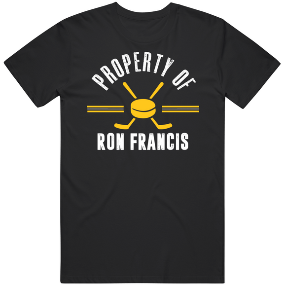 Ron Francis Property Of Pittsburgh Hockey Fan T Shirt