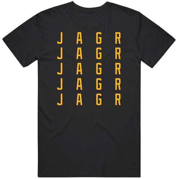 Jaromir Jagr X5 Pittsburgh Hockey Fan T Shirt