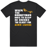 Mario Lemieux Boogeyman Pittsburgh Hockey Fan T Shirt