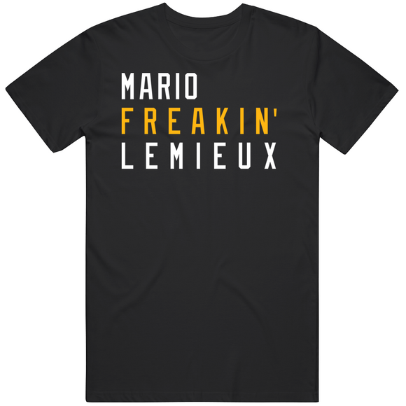 Mario Lemieux Freakin Pittsburgh Hockey Fan T Shirt