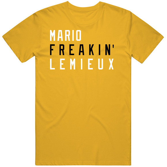 Mario Lemieux Freakin Pittsburgh Hockey Fan V2 T Shirt