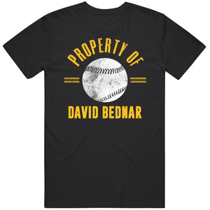 David Bednar Property Of Pittsburgh Baseball Fan T Shirt