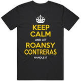 Roansy Contreras Keep Calm Pittsburgh Baseball Fan T Shirt