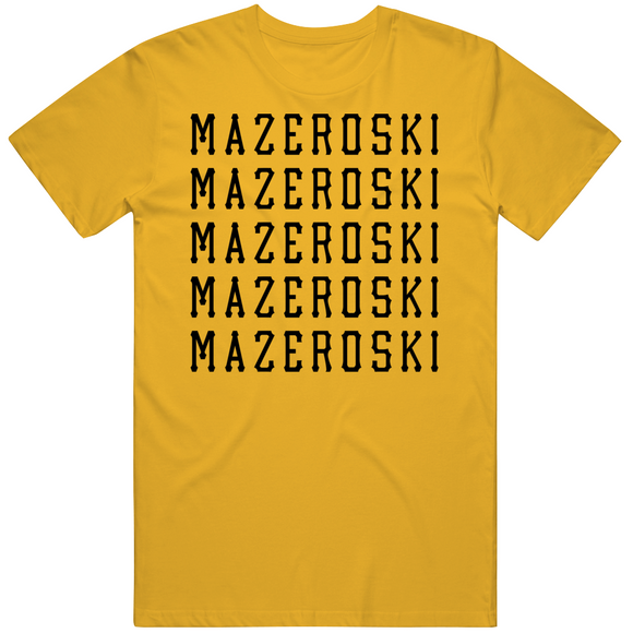 Bill Mazeroski X5 Pittsburgh Baseball Fan V2 T Shirt