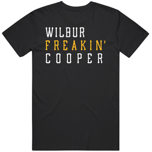 Wilbur Cooper Freakin Pittsburgh Baseball Fan T Shirt