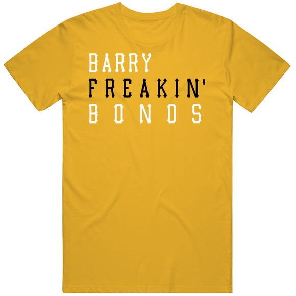 Barry Bonds Freakin Pittsburgh Baseball Fan V2 T Shirt