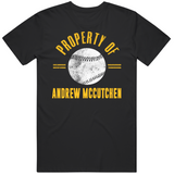 Andrew McCutchen Property Of Pittsburgh Baseball Fan T Shirt