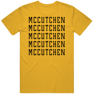 Andrew McCutchen X5 Pittsburgh Baseball Fan V2 T Shirt