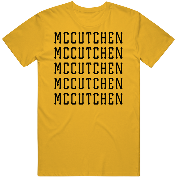 Andrew McCutchen X5 Pittsburgh Baseball Fan V2 T Shirt