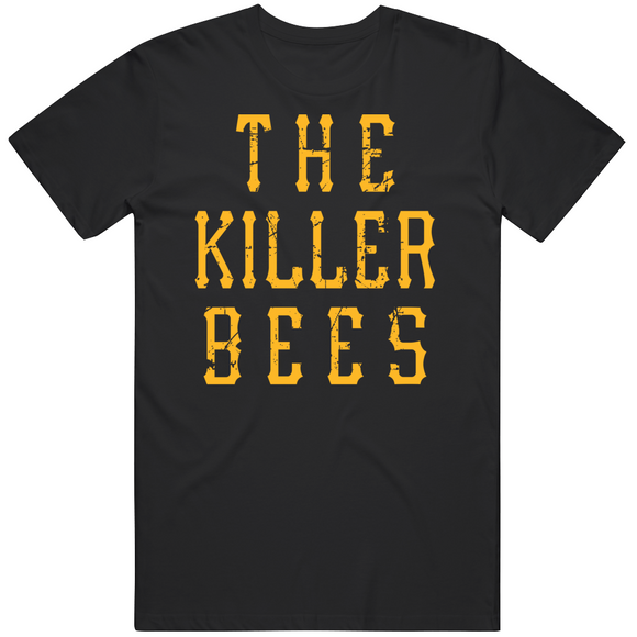 The Killer Bees Pittsburgh Baseball Fan Distressed T Shirt