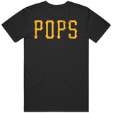 Willie Stargell Pops Pittsburgh Baseball Fan Distressed T Shirt