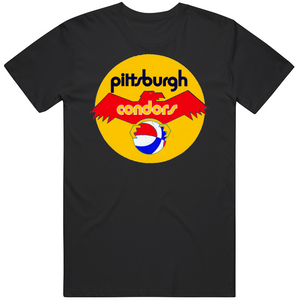 Cool ABA Pittsburgh Condors Retro Basketball T Shirt