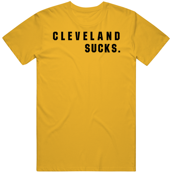 Big Fan Cleveland Sucks Pittsburgh Football Fan V2 T Shirt