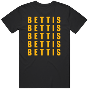 Jerome Bettis X5 Pittsburgh Football Fan T Shirt