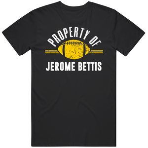 Jerome Bettis Property Of Pittsburgh Football Fan T Shirt