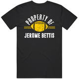 Jerome Bettis Property Of Pittsburgh Football Fan T Shirt