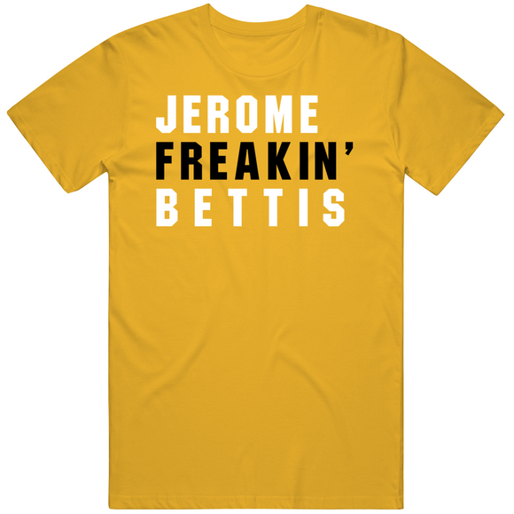 Jerome Bettis Freakin Pittsburgh Football Fan V2 T Shirt