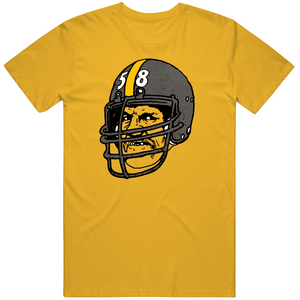 Jack Lambert Lunatic Caricature Pittsburgh Football Fan V3 T Shirt