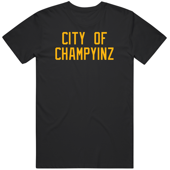 City Of Champyinz Pittsburgh Hockey Fan T Shirt