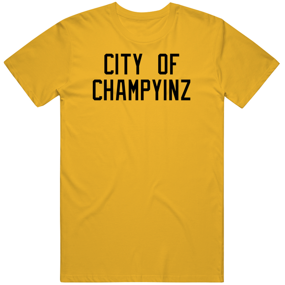 City Of Champyinz Pittsburgh Hockey Fan V2 T Shirt
