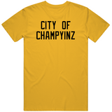 City Of Champyinz Pittsburgh Hockey Fan V2 T Shirt