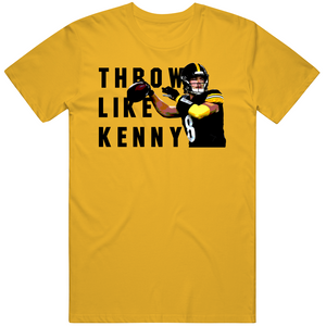 Kenny Pickett Throw Like Pickett Pittsburgh Football Fan T Shirt