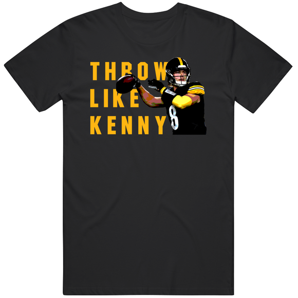 Kenny Pickett Throw Like Pickett Pittsburgh Football Fan V2 T Shirt