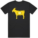Franco Harris Goat Immaculate Reception 50th Anniversary Pittsburgh Fan V2 T Shirt