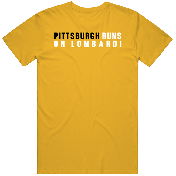 Pittsburgh Runs On Lombardi Football Fan V2 T Shirt